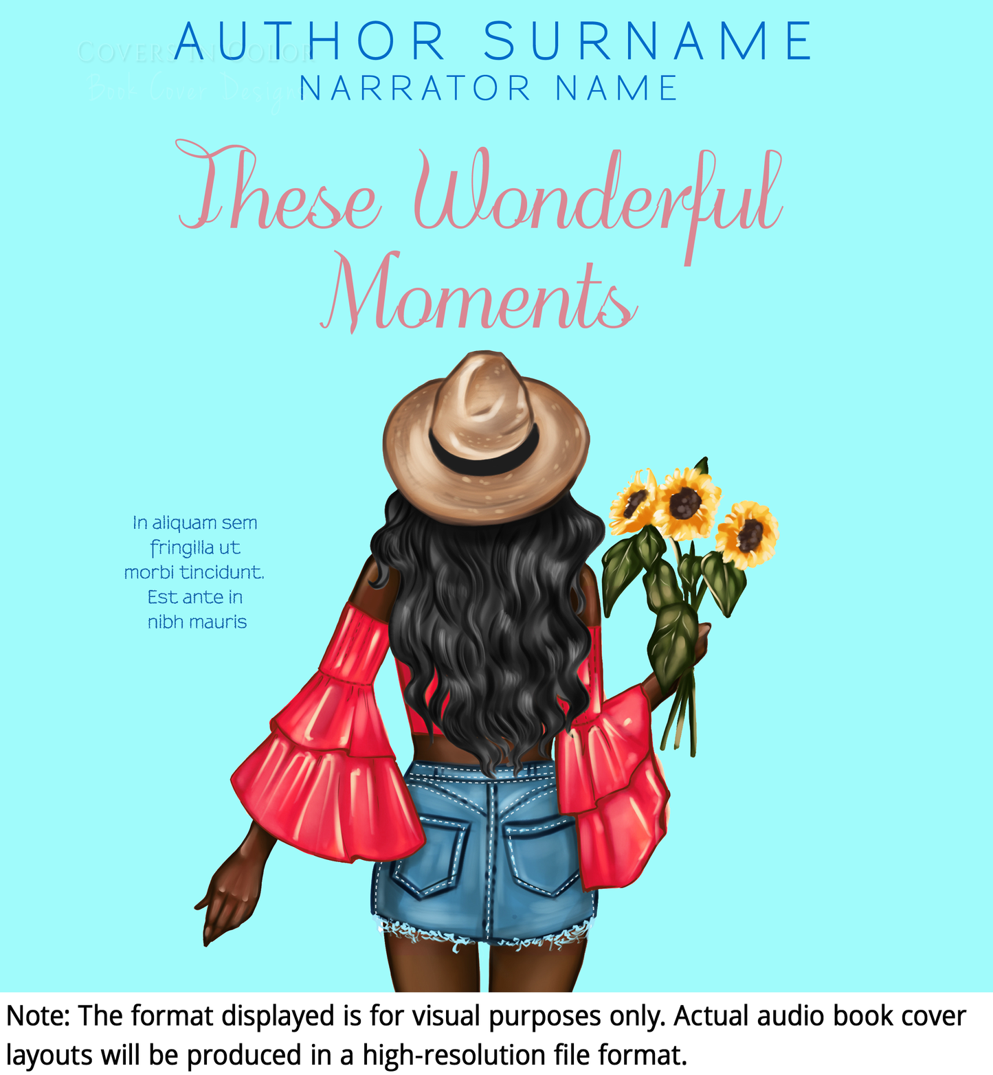 Pre-made Book Cover M1386