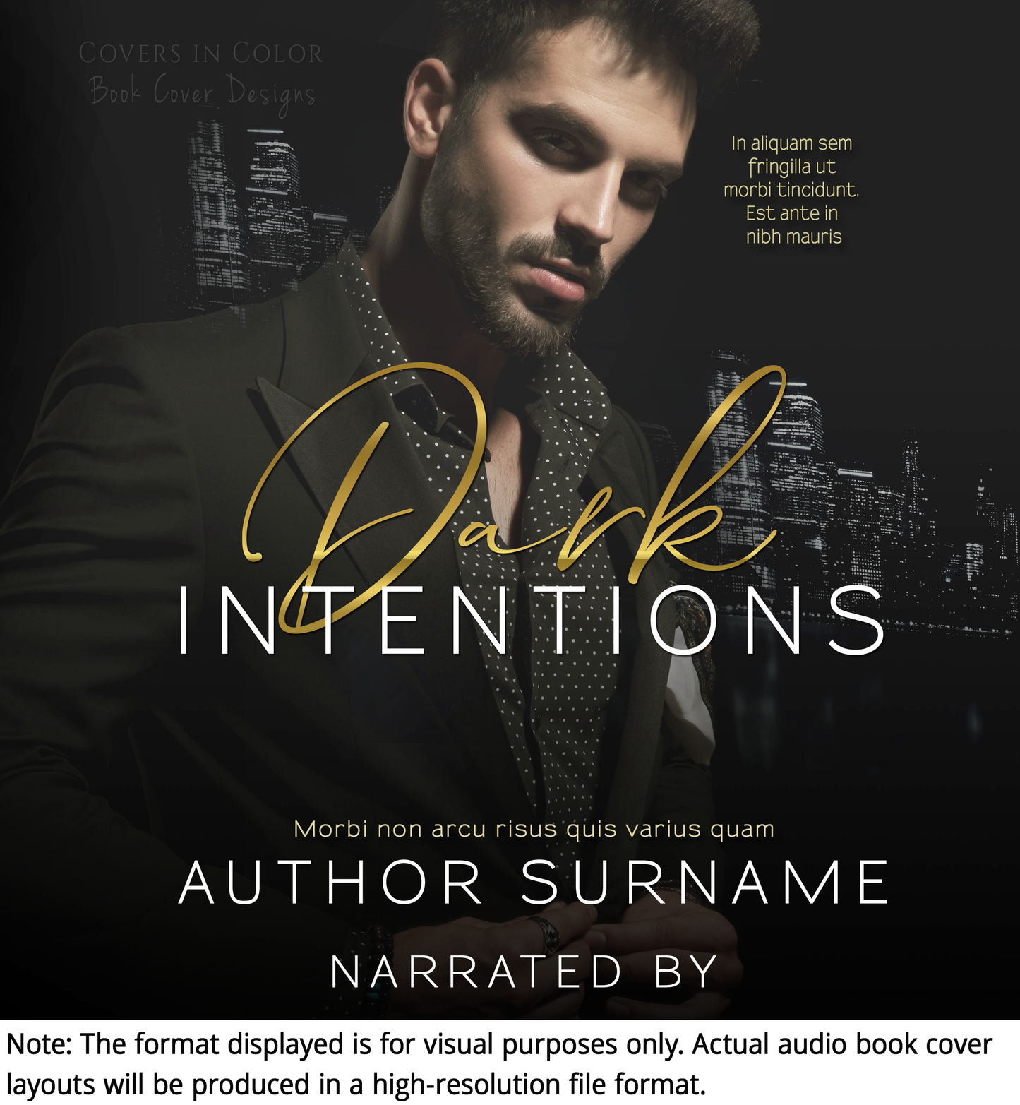 Pre-made Book Cover M1460