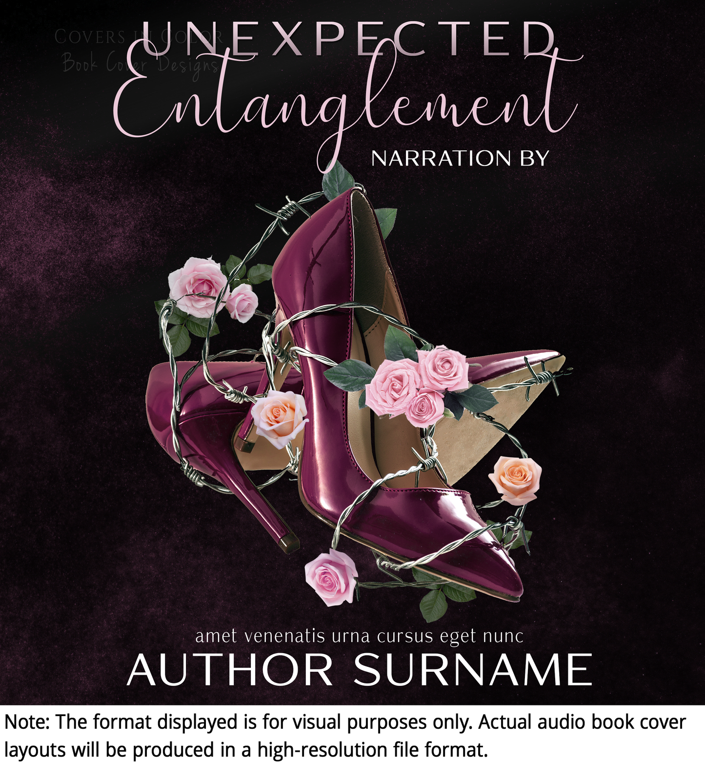 Pre-made Book Cover M1482