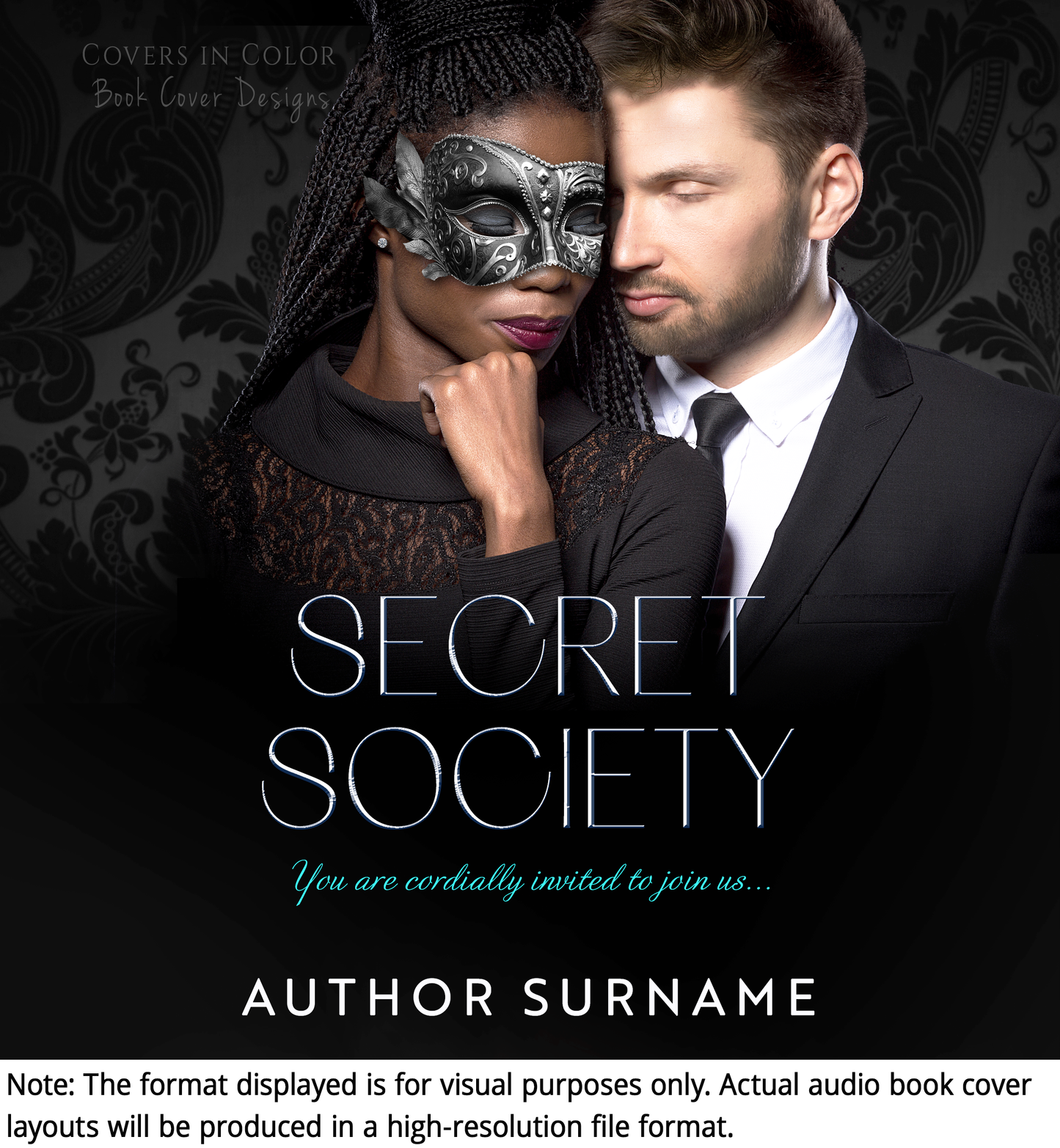 Pre-made Book Cover M1604