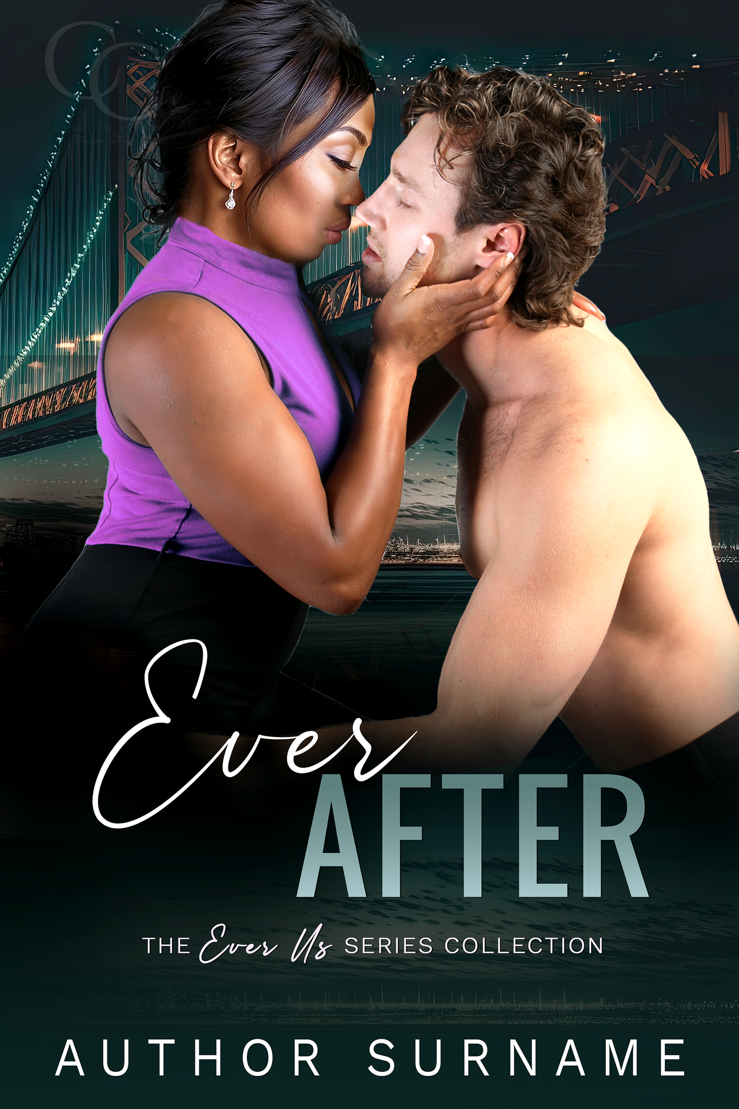 Pre-made Book Cover M1668 Series: Ever
