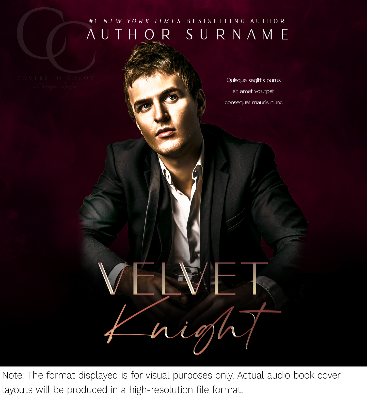 Pre-made Book Cover M1642
