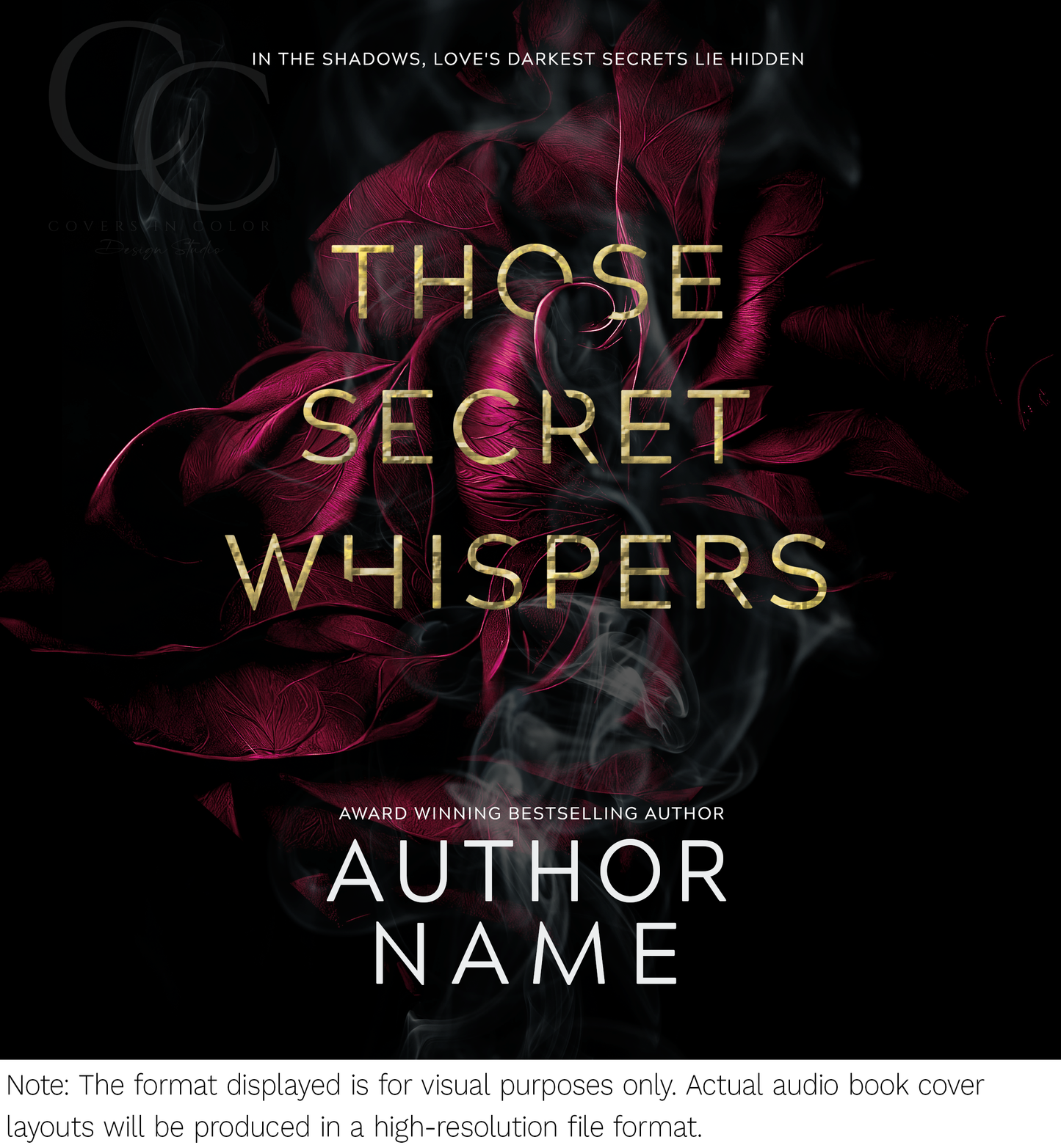 Pre-made Book Cover M1646