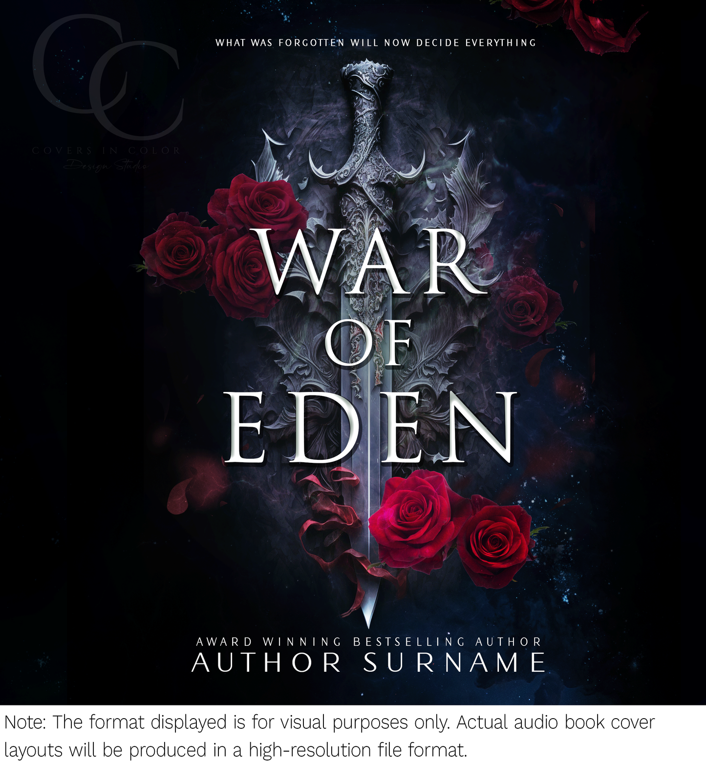 Pre-made Book Cover M1666