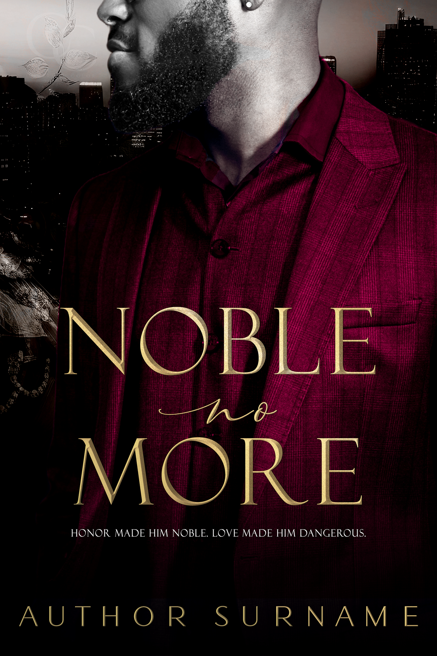 Pre-made Book Cover M1674