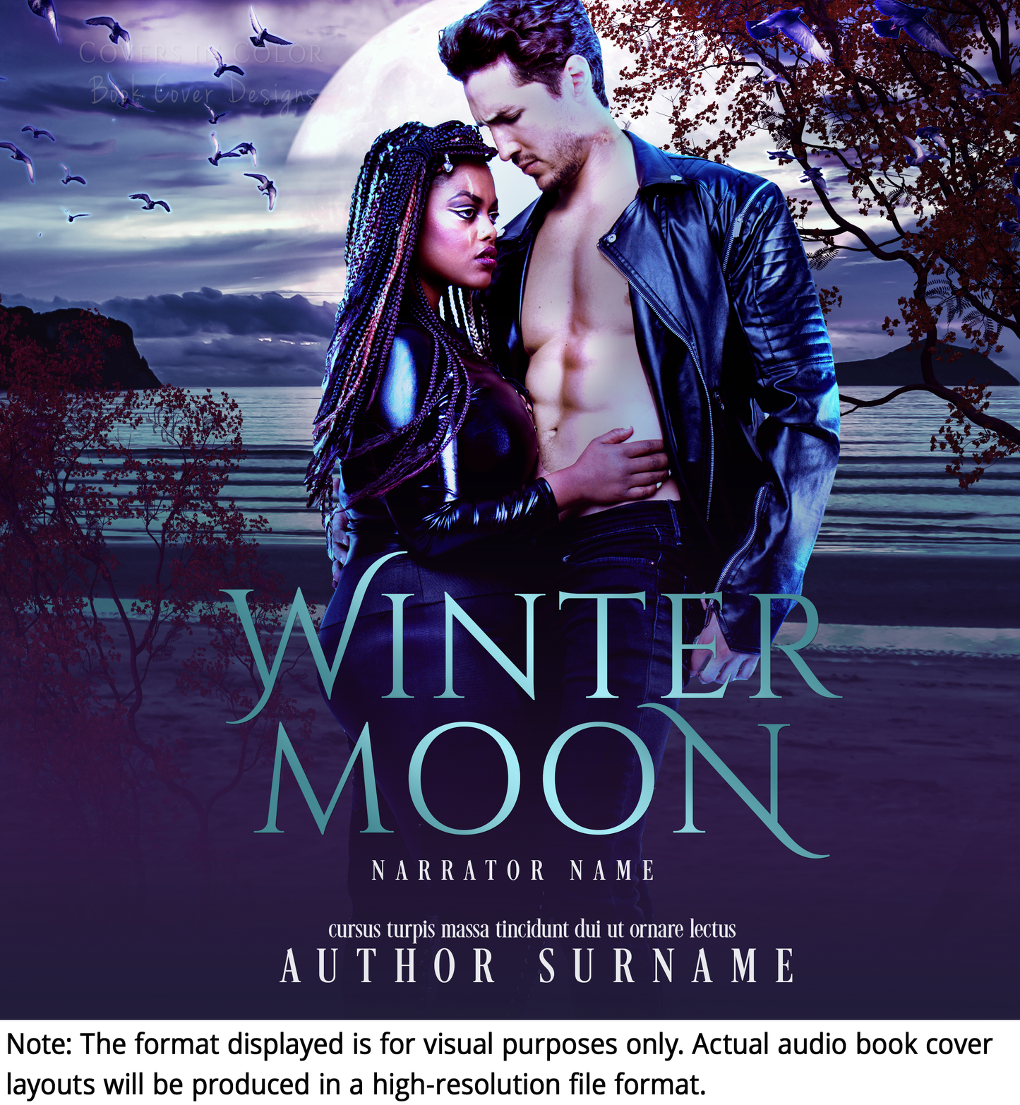 Pre-made Book Cover M1133