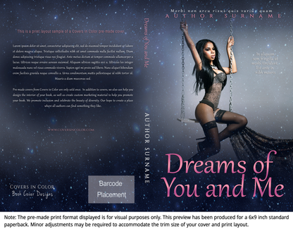 Pre-made Book Cover M1381