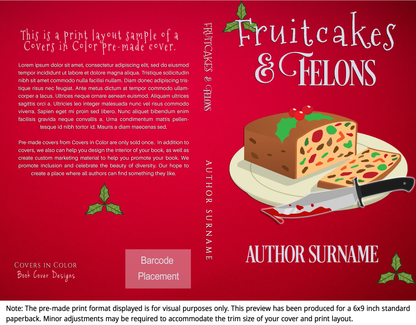 Pre-made Book Cover M1420