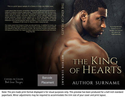 Pre-made Book Cover M1428