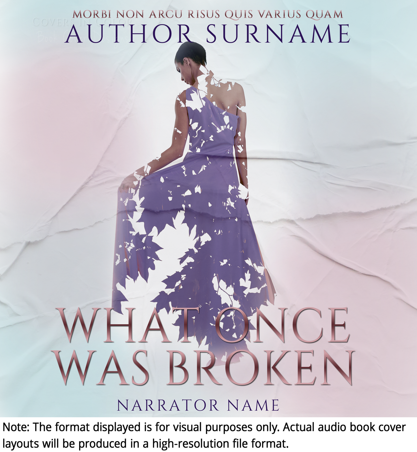 Pre-made Book Cover M1434