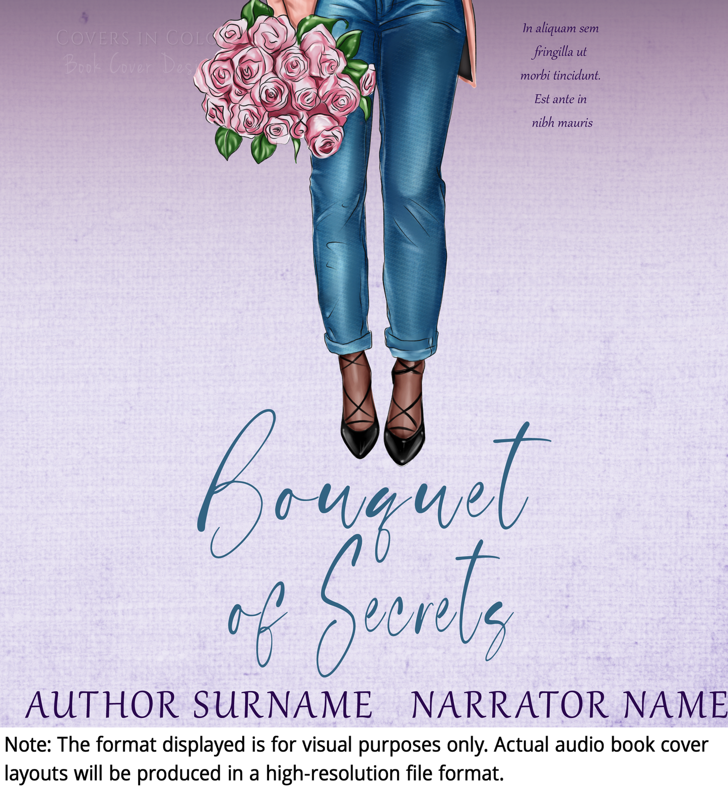 Pre-made Book Cover M1438