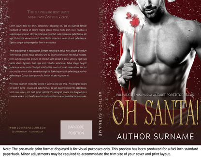 Pre-made Book Cover M0719
