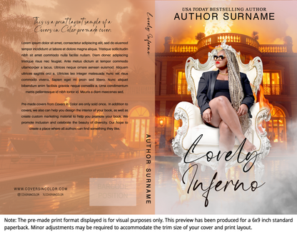 Pre-made Book Cover M1621