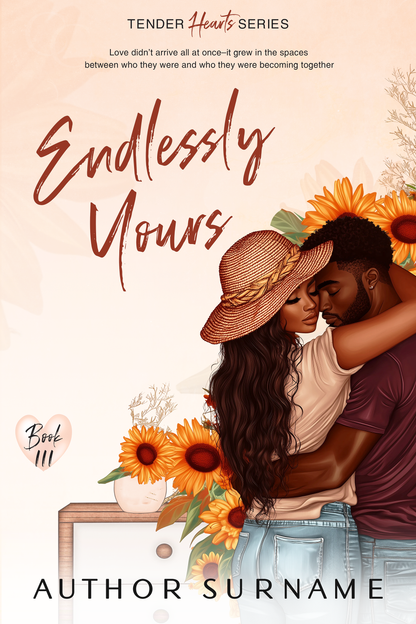 Pre-made Book Cover M1696 Series: Tender Hearts Series