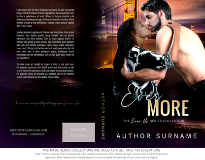 Pre-made Book Cover M1668 Series: Ever