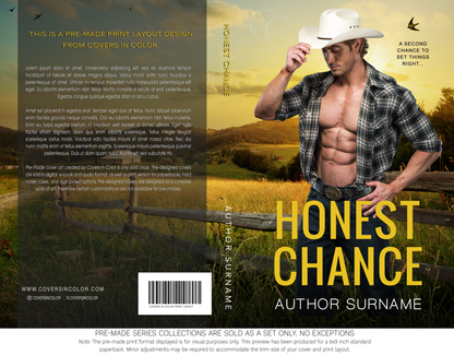 Pre-made Book Cover M1710 Series: Romance West