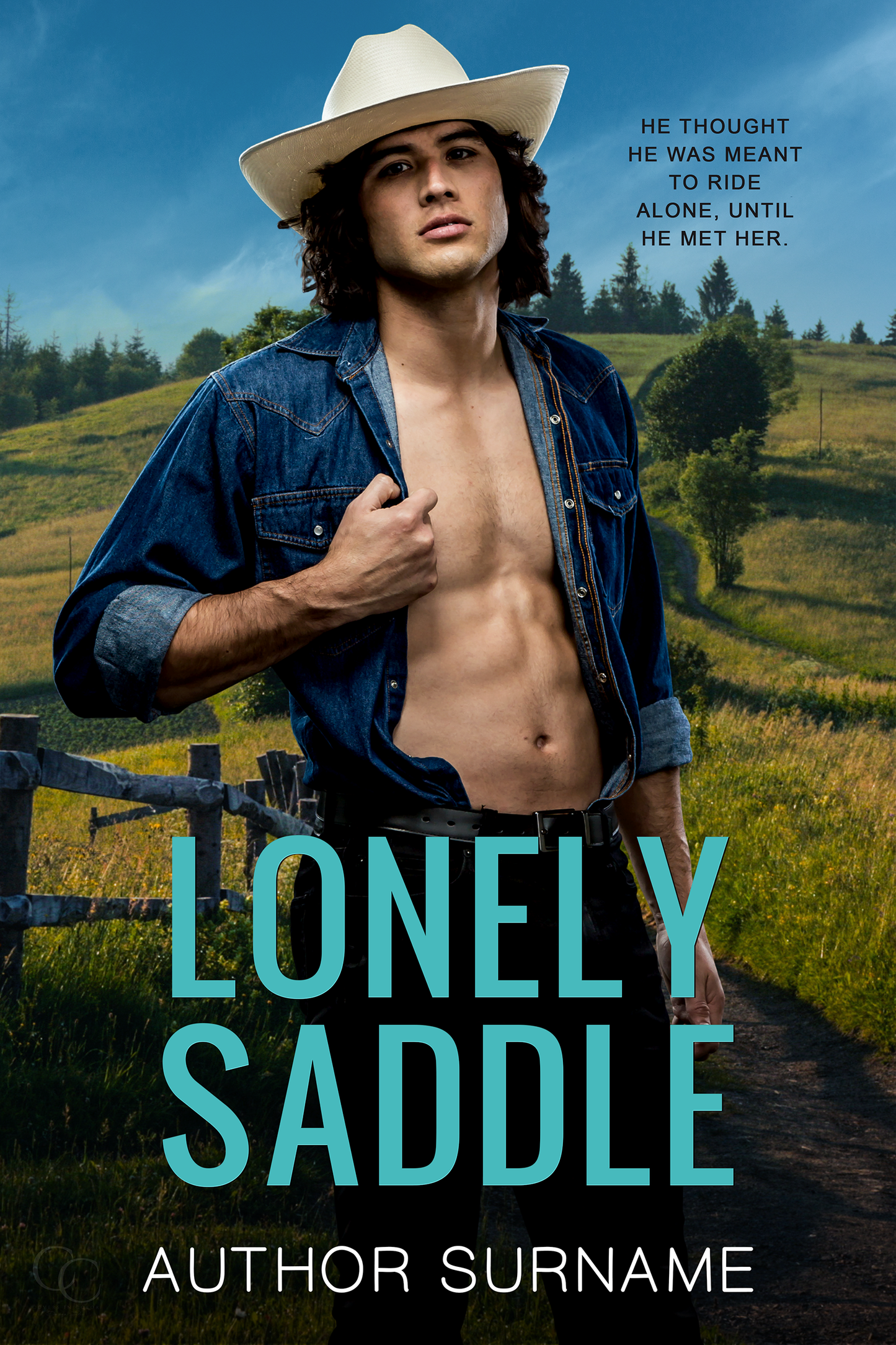 Pre-made Book Cover M1710 Series: Romance West