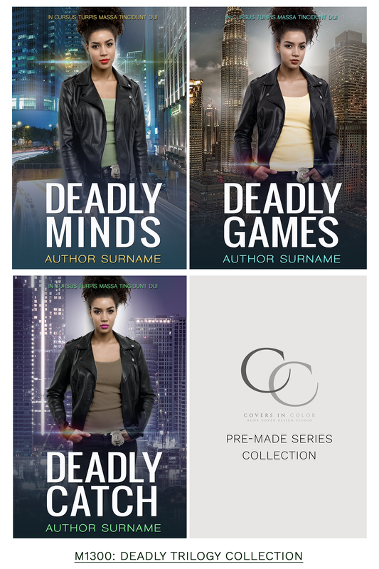 Pre-made Book Cover M1300 Series: Deadly