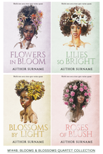 Load image into Gallery viewer, Pre-made Book Cover M1448 Series: Blooms and Blossoms