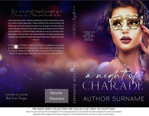 Pre-made Book Cover M1540 Series: A Night of Surprise