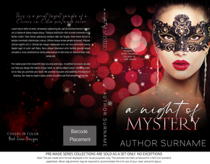 Pre-made Book Cover M1540 Series: A Night of Surprise