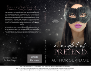 Pre-made Book Cover M1540 Series: A Night of Surprise