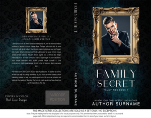 Pre-made Book Cover M1610 Series: Family Ties