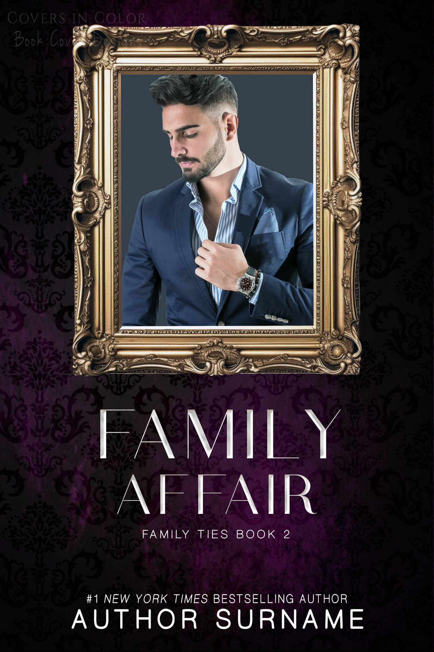 Pre-made Book Cover M1610 Series: Family Ties
