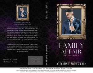 Pre-made Book Cover M1610 Series: Family Ties