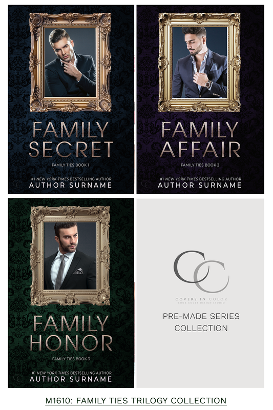 Pre-made Book Cover M1610 Series: Family Ties