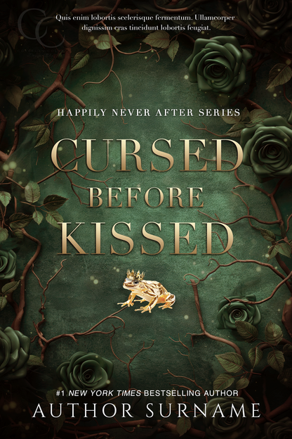 Pre-made Book Cover M1638 Series: Happily Never After