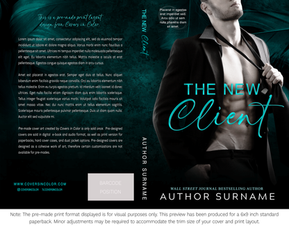 Pre-made Book Cover M1637