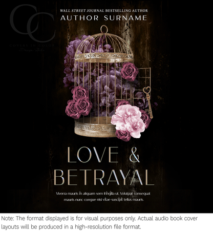 Pre-made Book Cover M1640
