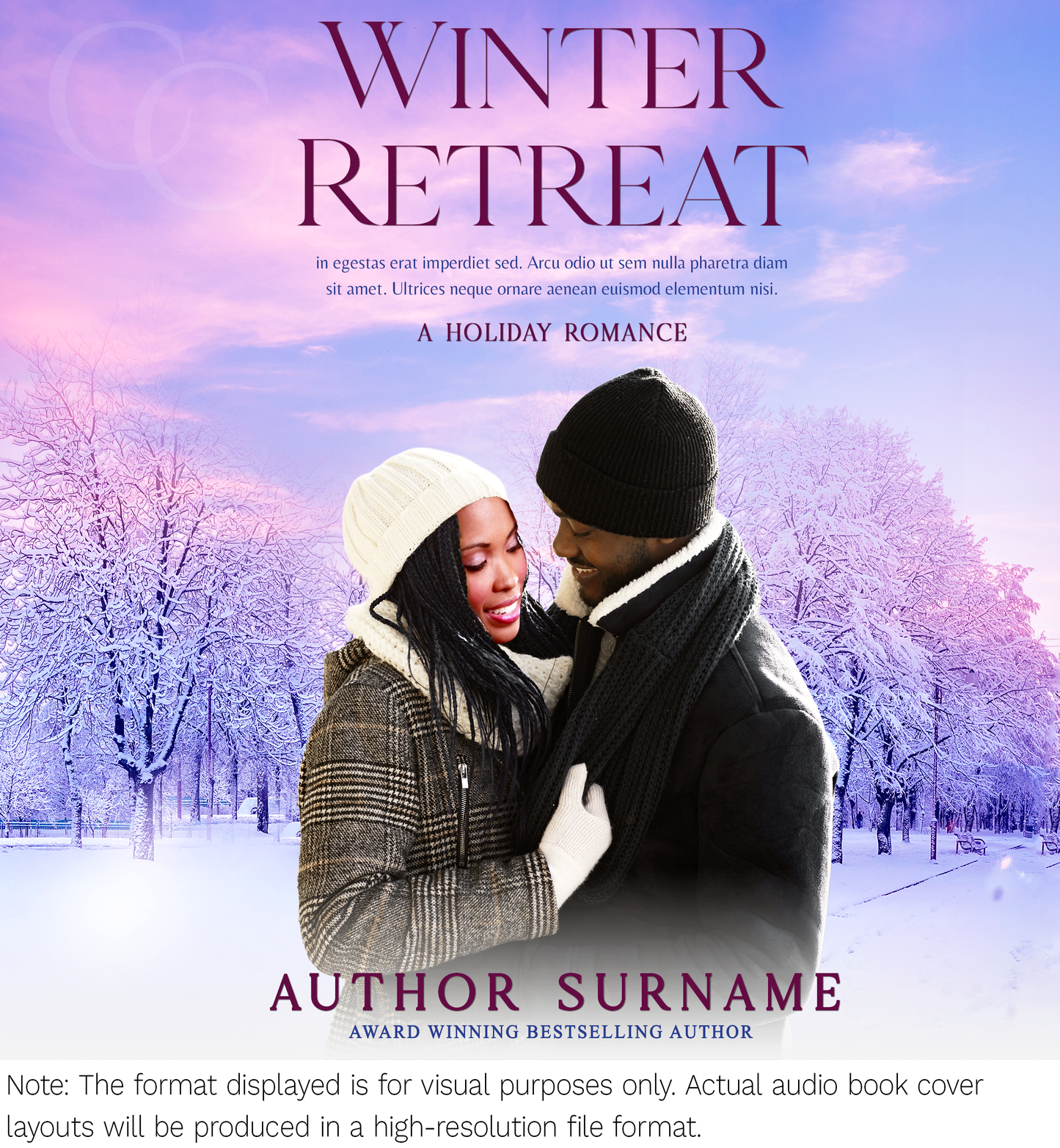 Pre-made Book Cover M1644