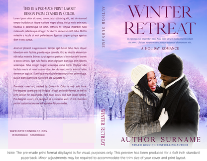 Pre-made Book Cover M1644