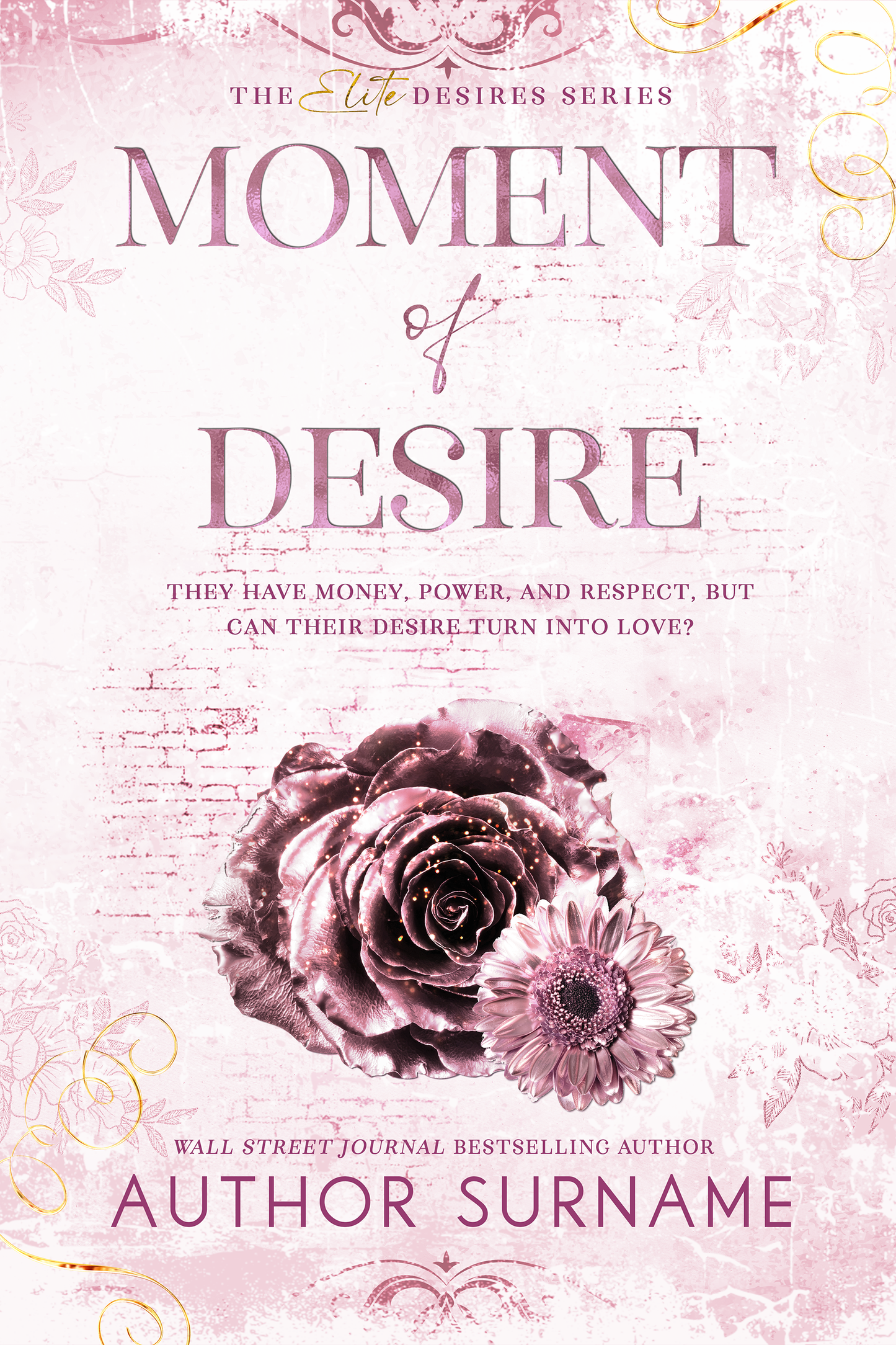 Pre-made Book Cover M1657 Series: Elite Desires