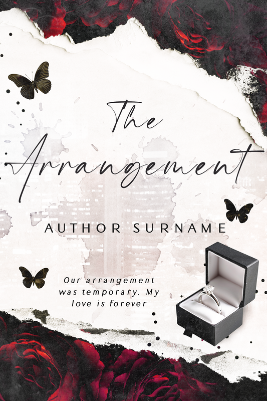 Pre-made Book Cover M1682