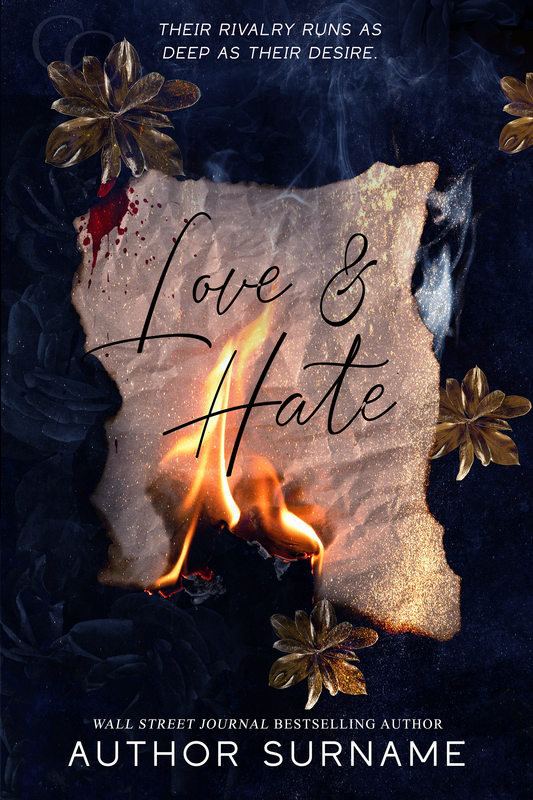 Pre-made Book Cover M1693