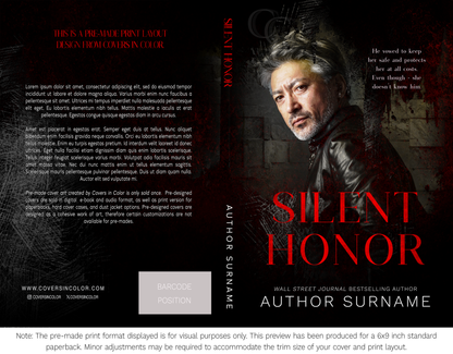Pre-made Book Cover M1695