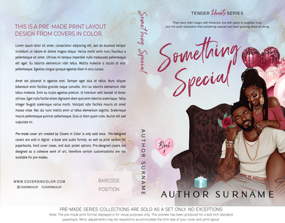 Pre-made Book Cover M1696 Series: Tender Hearts Series