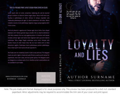 Pre-made Book Cover M1697