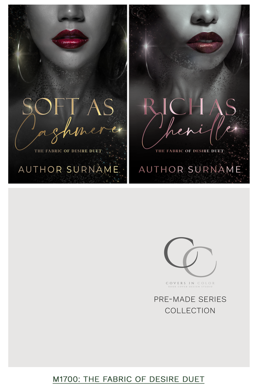 Pre-made Book Cover M1700 Series: The Fabric of Desire