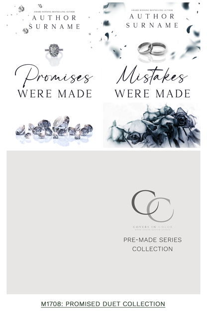 Pre-made Book Cover M1708 Series: Promised