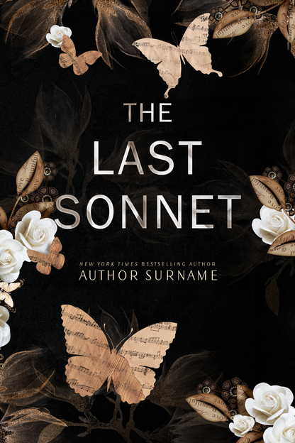 Pre-made Book Cover M1713