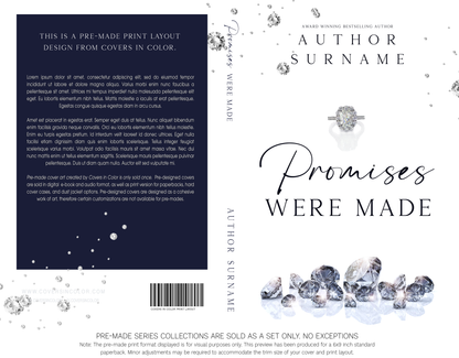Pre-made Book Cover M1708 Series: Promised