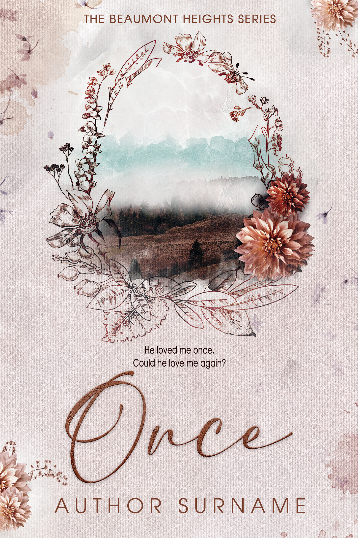 Pre-made Book Cover M1694 Series: Beaumont Heights