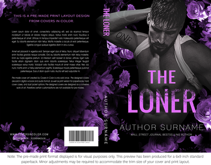 Pre-made Book Cover M1716