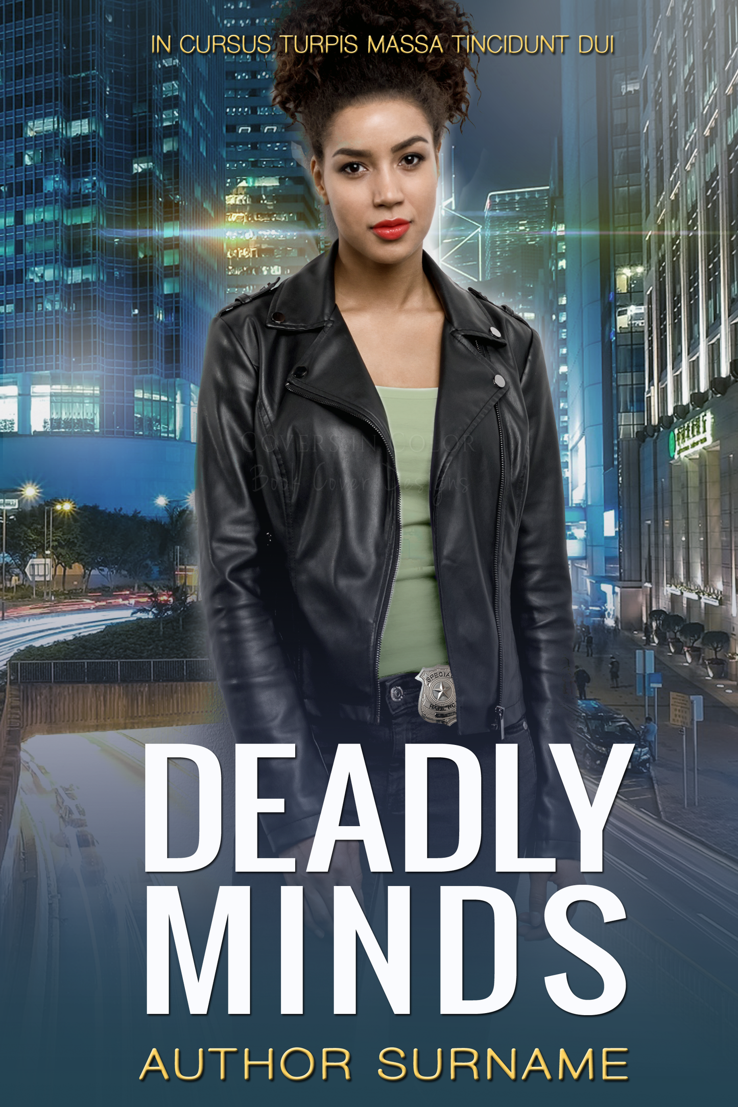 Pre-made Book Cover M1300 Series: Deadly