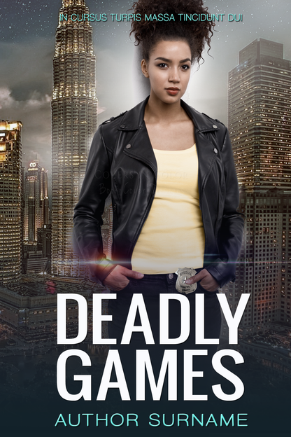Pre-made Book Cover M1300 Series: Deadly