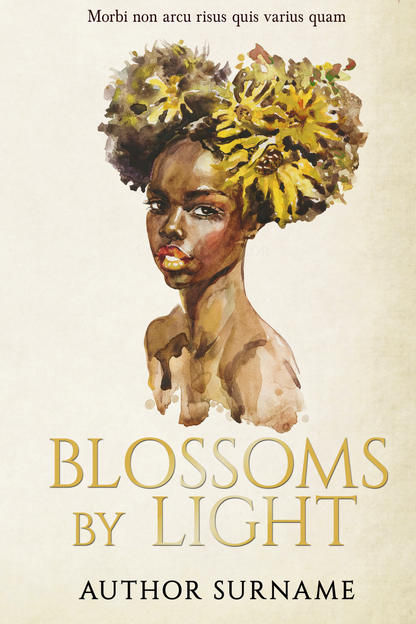 Pre-made Book Cover M1448 Series: Blooms and Blossoms